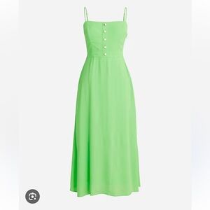 J.Crew square neck midi dress - size 2- nwt